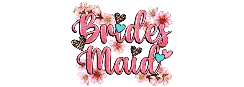 Personalised Flute Glass - Bridesmaid Wedding