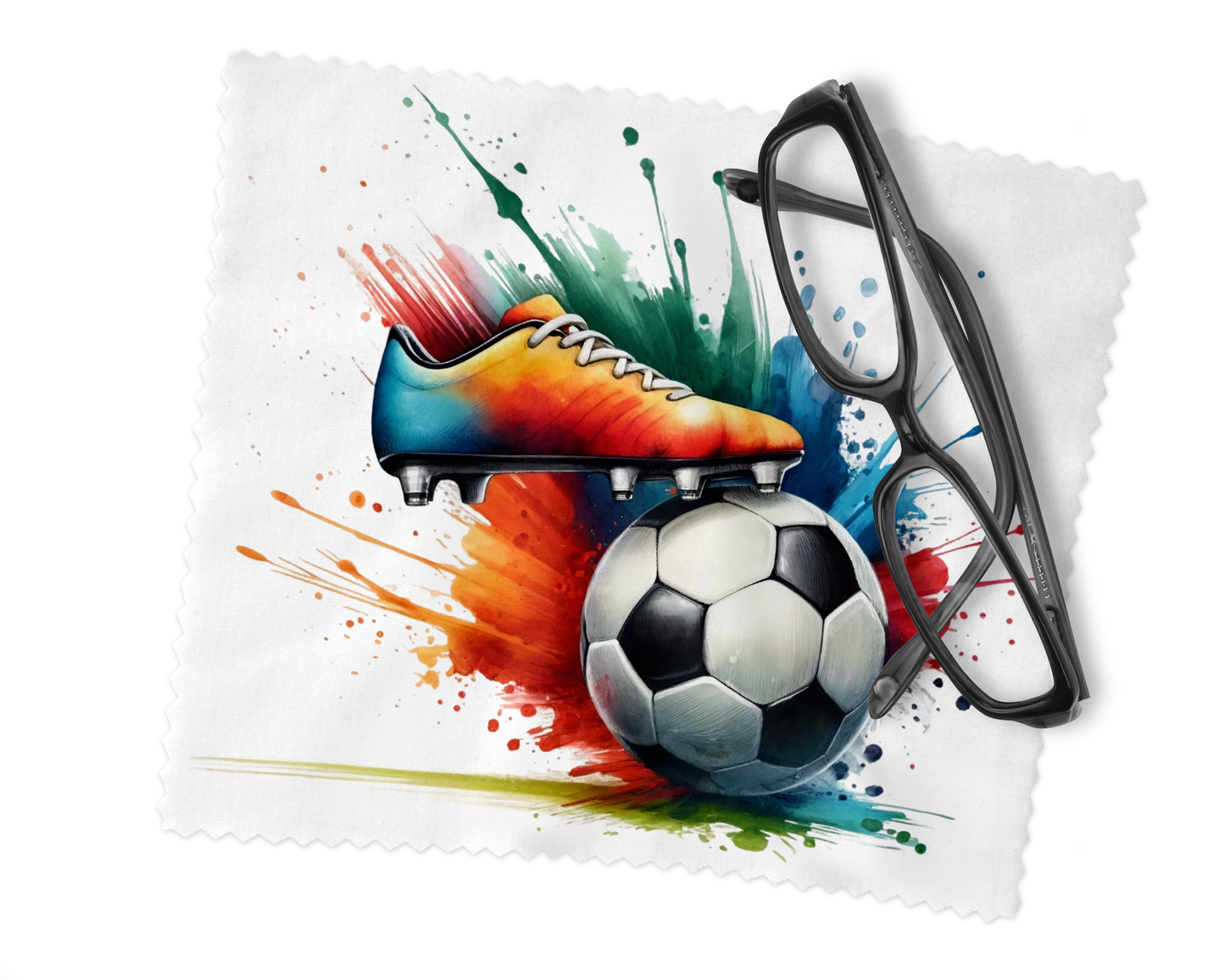 Personalised Glasses Case - Football Boot Design