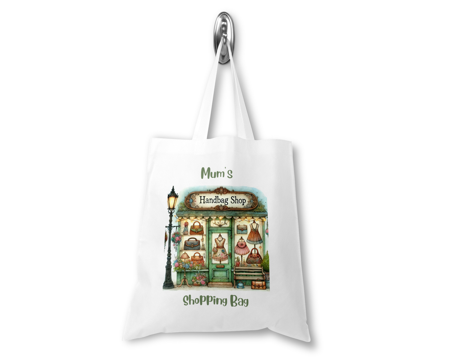 Personalised Tote Shopping Bag - Handbag Shop