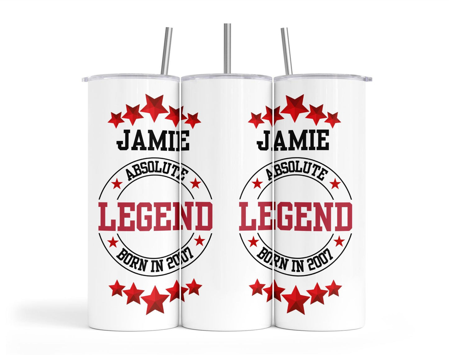 Personalised Insulated Tumbler Travel Sports Bottle - Legend