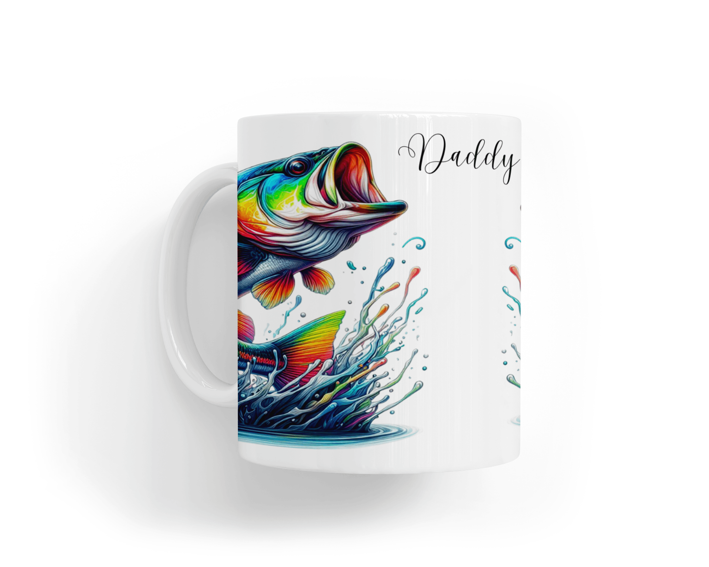 Personalised Mug - Vibrant Fish Design