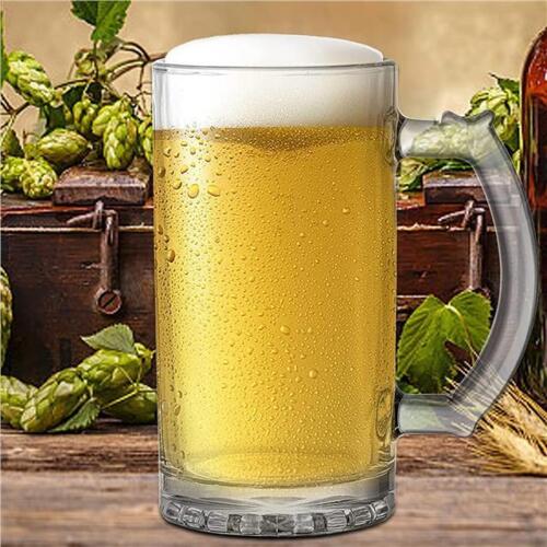 Personalised 16oz Glass Tankard Beer Mug - Dr Pepper Design