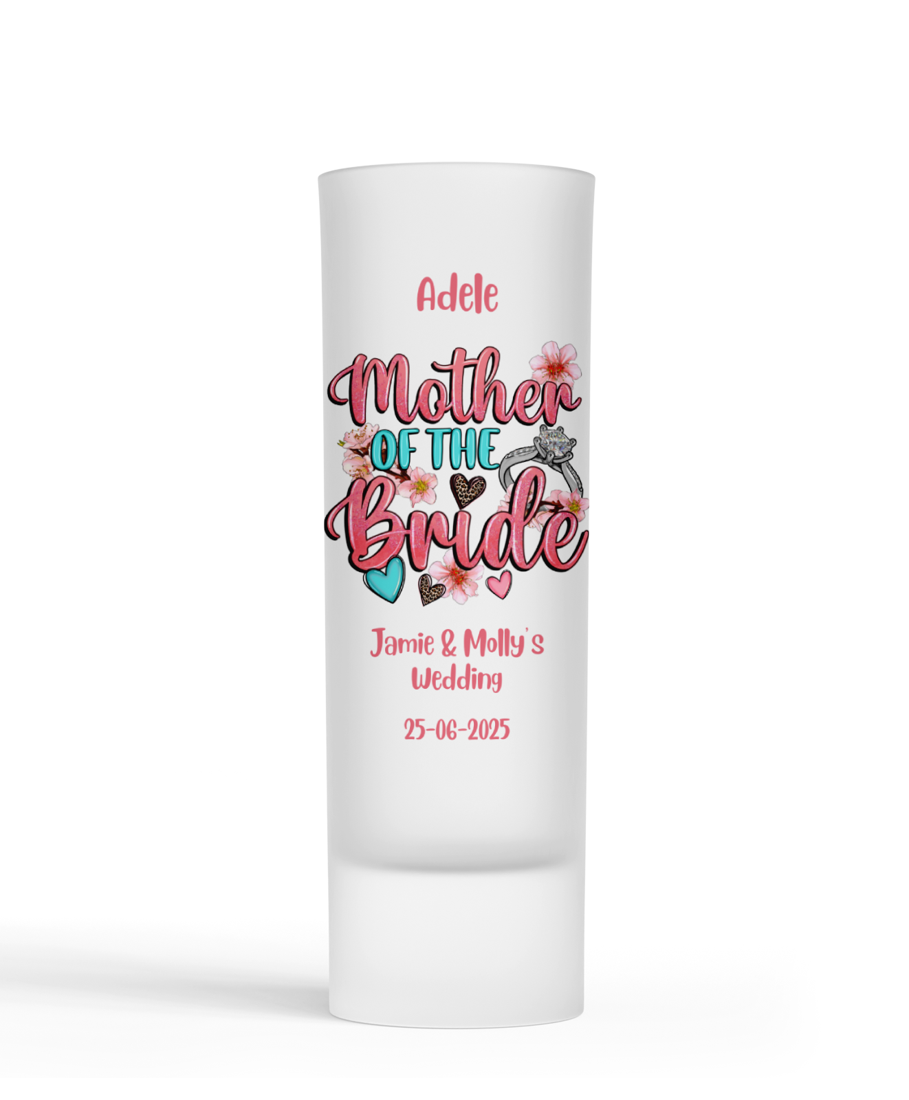 Personalised Shot Glass - Mother of the Bride