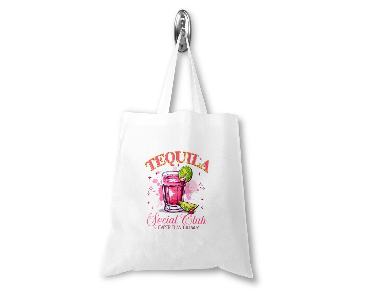 Personalised Tote Shopping Bag - Tequila Design