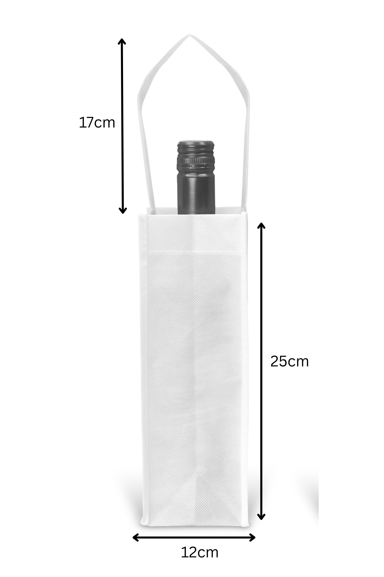 Personalised Bottle Gift Bag - Malibu Design