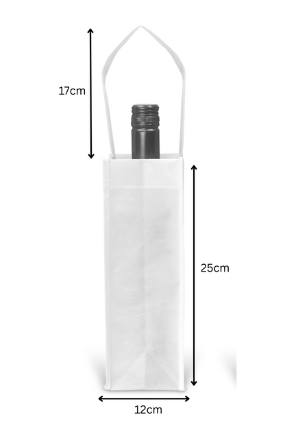 Personalised Bottle Gift Bag - Malibu Design