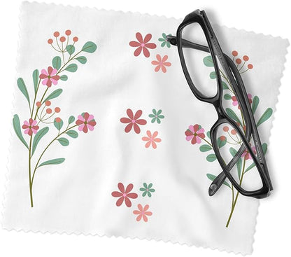 Personalised Glasses Case - Flowers Design