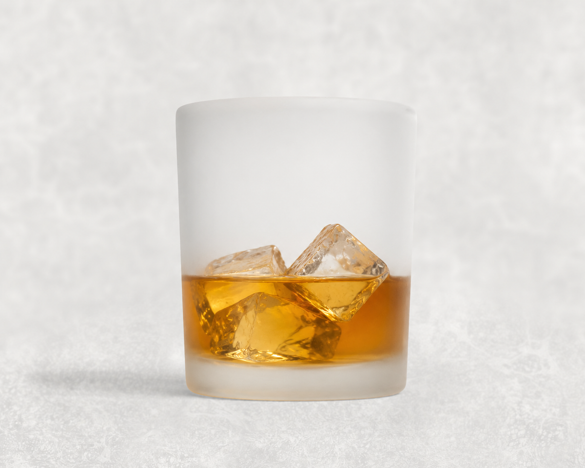 Personalised Frosted Glass Tumbler - Father of the Bride Wedding Design