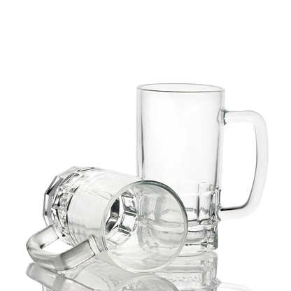 Personalised 20oz Pint Clear Glass Beer Tankard Mug - Doom Bar Amber Ale Design