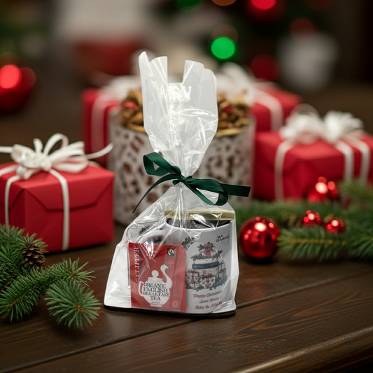 Personalised Christmas Presents Design Mug & Coaster Gift Pack