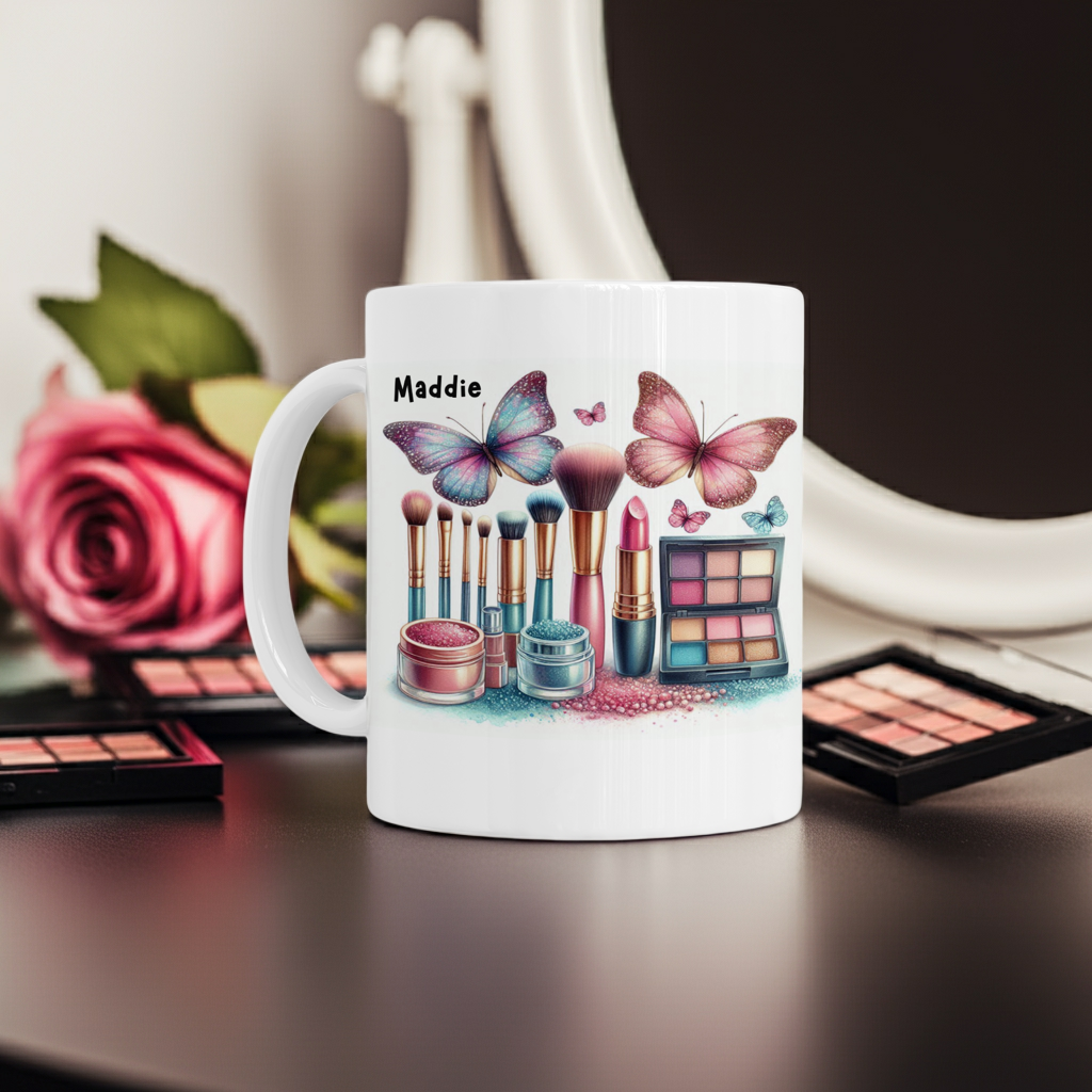 Personalised Mug - Make Up Design