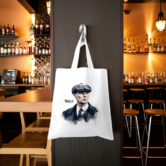 Personalised Tote Shopping Bag - Cillian Murphy Design