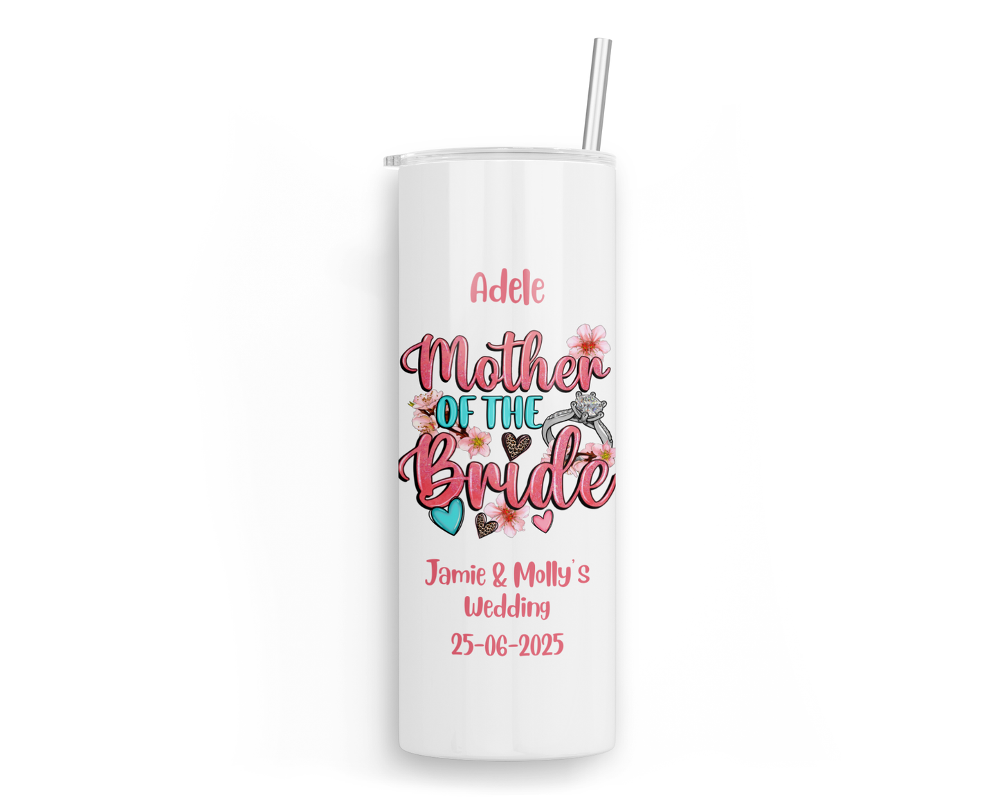 Personalised Insulated Tumbler Travel Bottle - Mother of the Bride