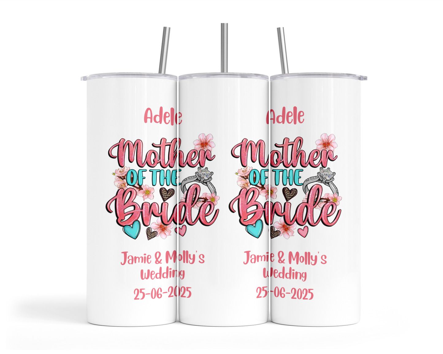 Personalised Insulated Tumbler Travel Bottle - Mother of the Bride