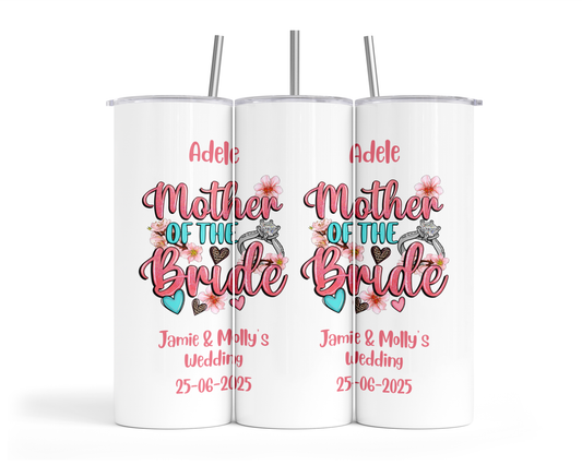 Personalised Insulated Tumbler Travel Bottle - Mother of the Bride