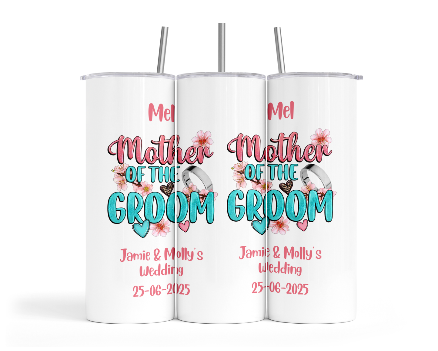 Personalised Insulated Tumbler Travel Bottle - Mother of the Groom