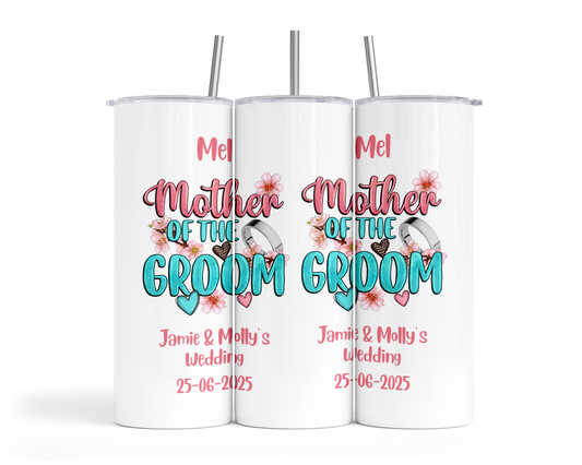 Personalised Insulated Tumbler Travel Bottle - Mother of the Groom