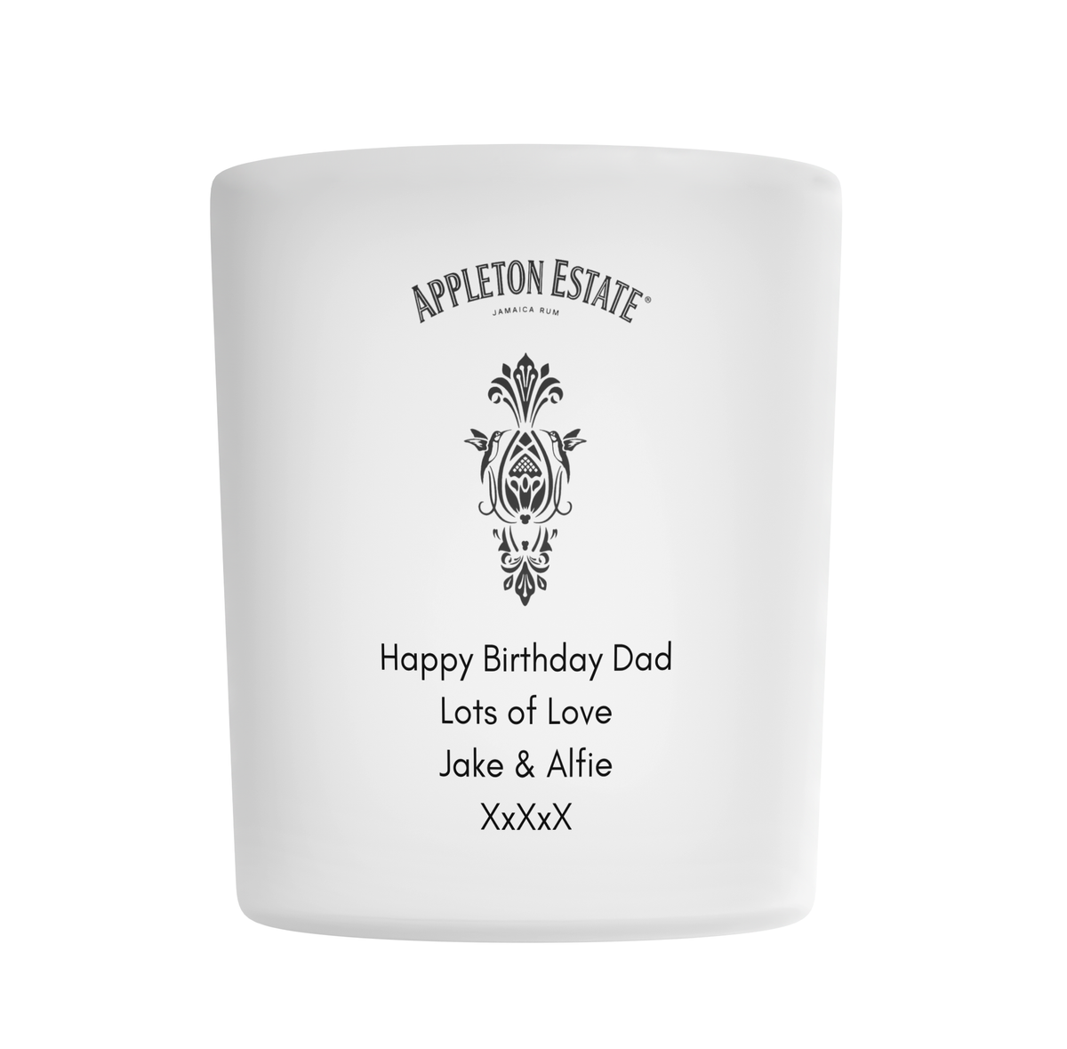 Personalised Appleton Rum Glass Tumbler