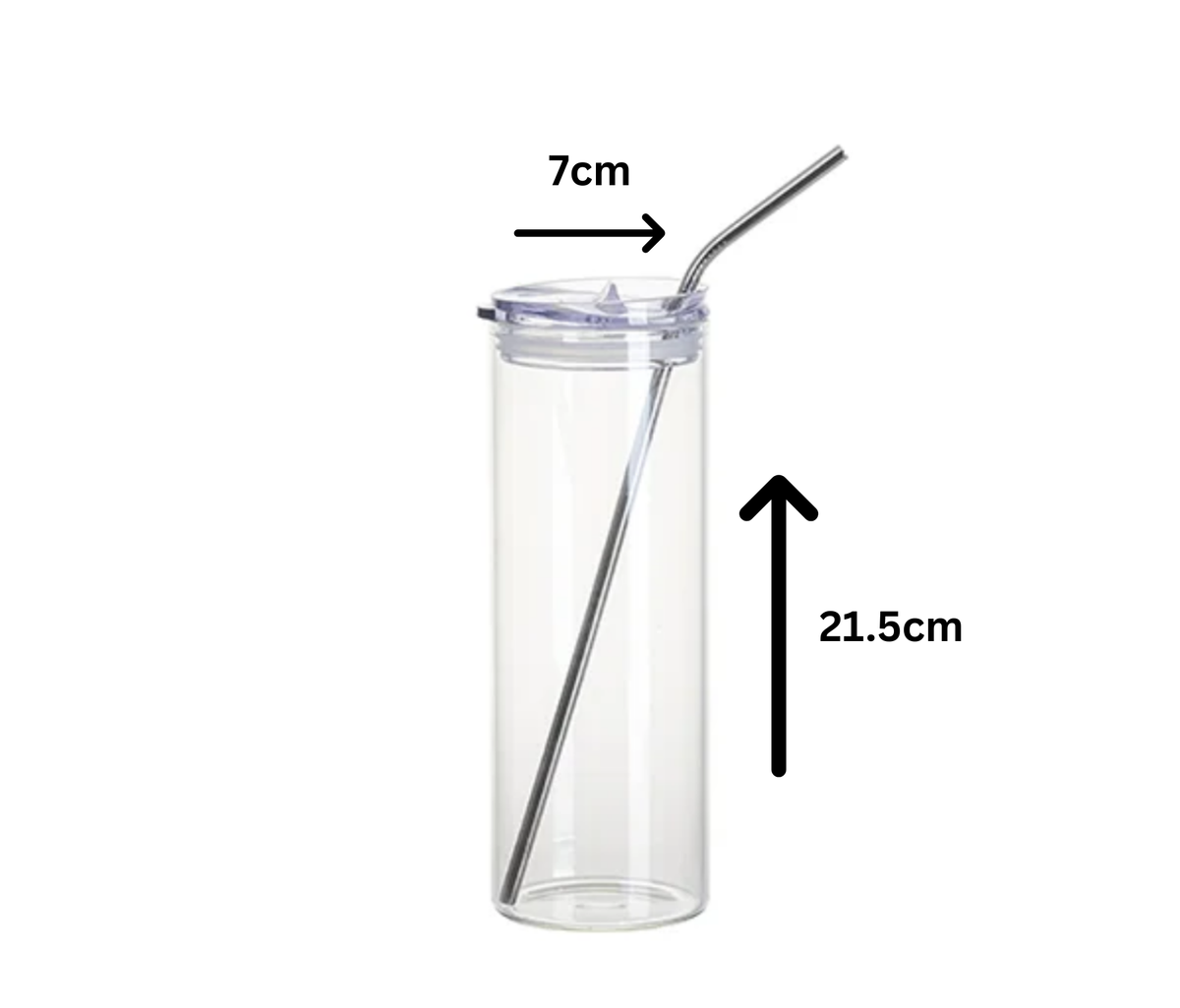 Personalised Tall Glass Tumbler - Page Boy Wedding Design