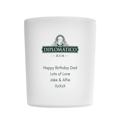 Personalised Diplomatico Rum Glass Tumbler