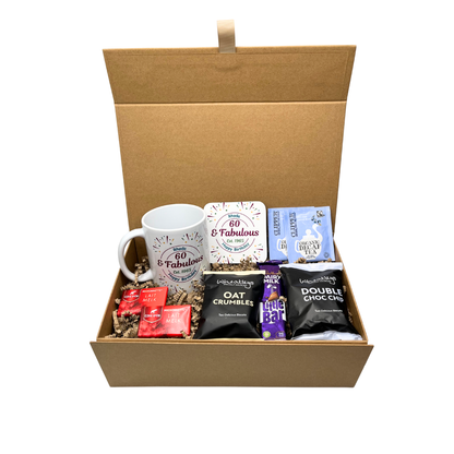 Personalised Fabulous Birthday Design Mug & Coaster Hamper Gift Box