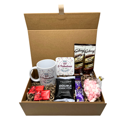 Personalised Fabulous Birthday Design Mug & Coaster Hamper Gift Box