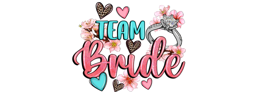 Personalised Flute Glass - Team Bride Hen Do