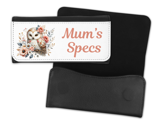 Personalised Glasses Case - Owl Design
