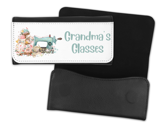 Personalised Glasses Case - Sewing Machine