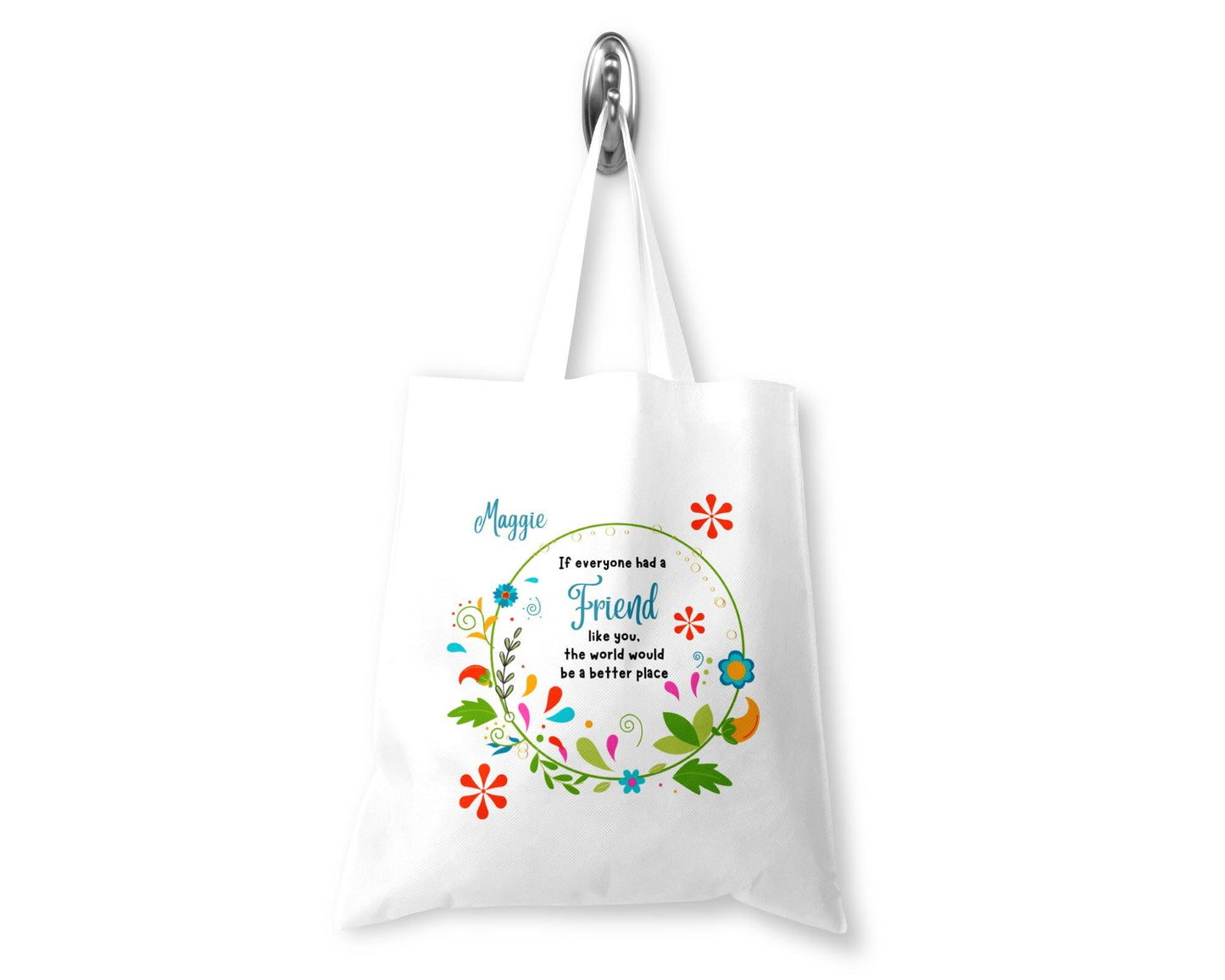 Personalised Tote Shopping Bag - Friend Like You