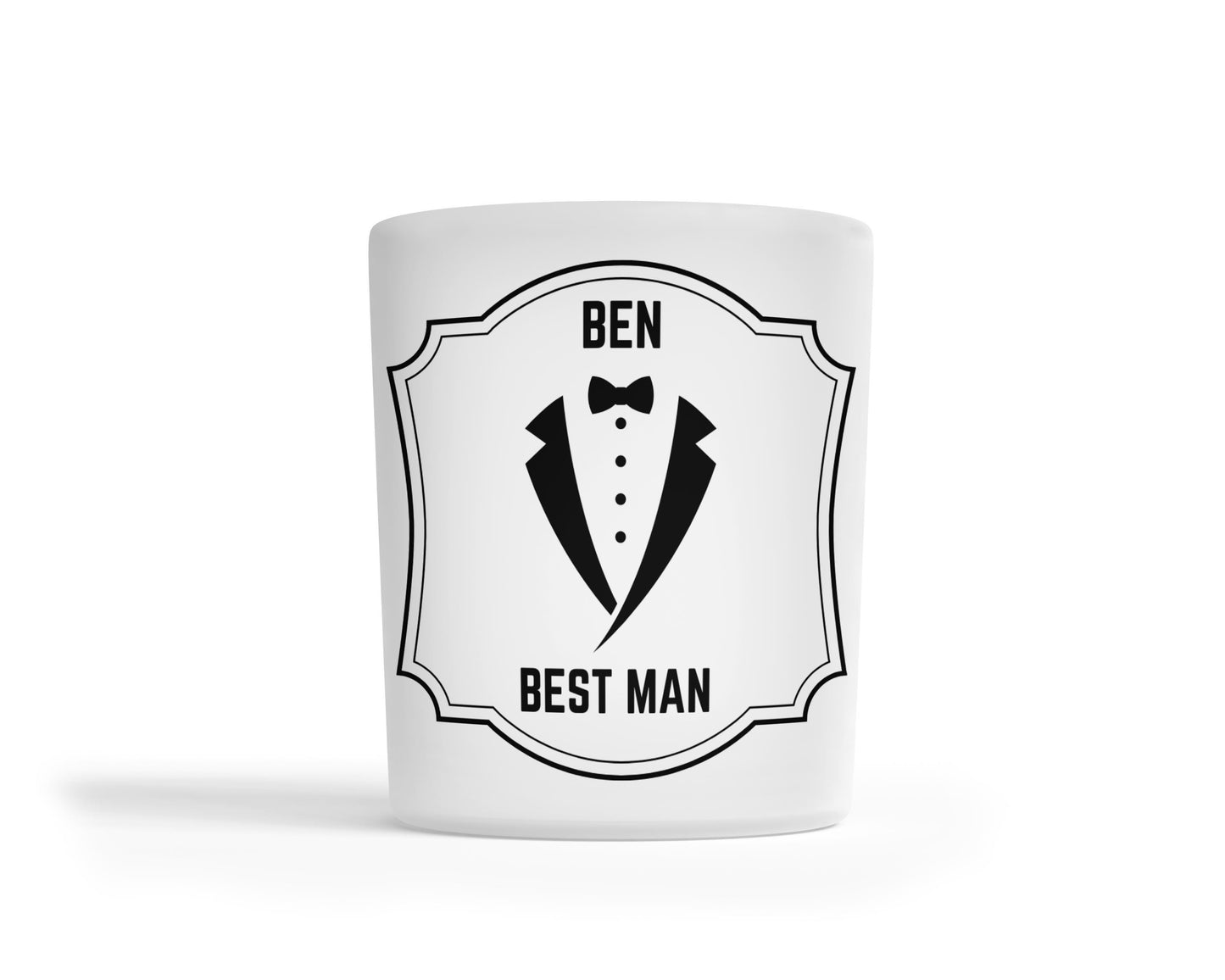 Personalised Whisky Glass - Best Man