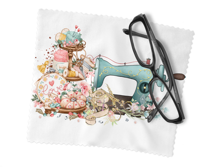 Personalised Glasses Case - Sewing Machine