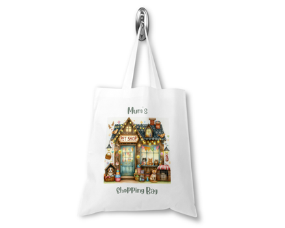 Personalised Tote Shopping Bag - Pet Shop