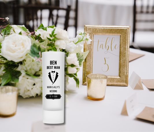 Personalised Shot Glass - Best Man