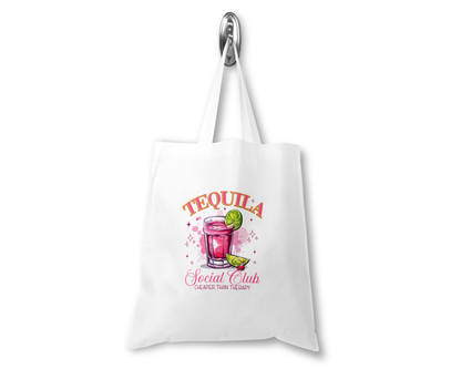 Personalised Tote Shopping Bag - Tequila Design