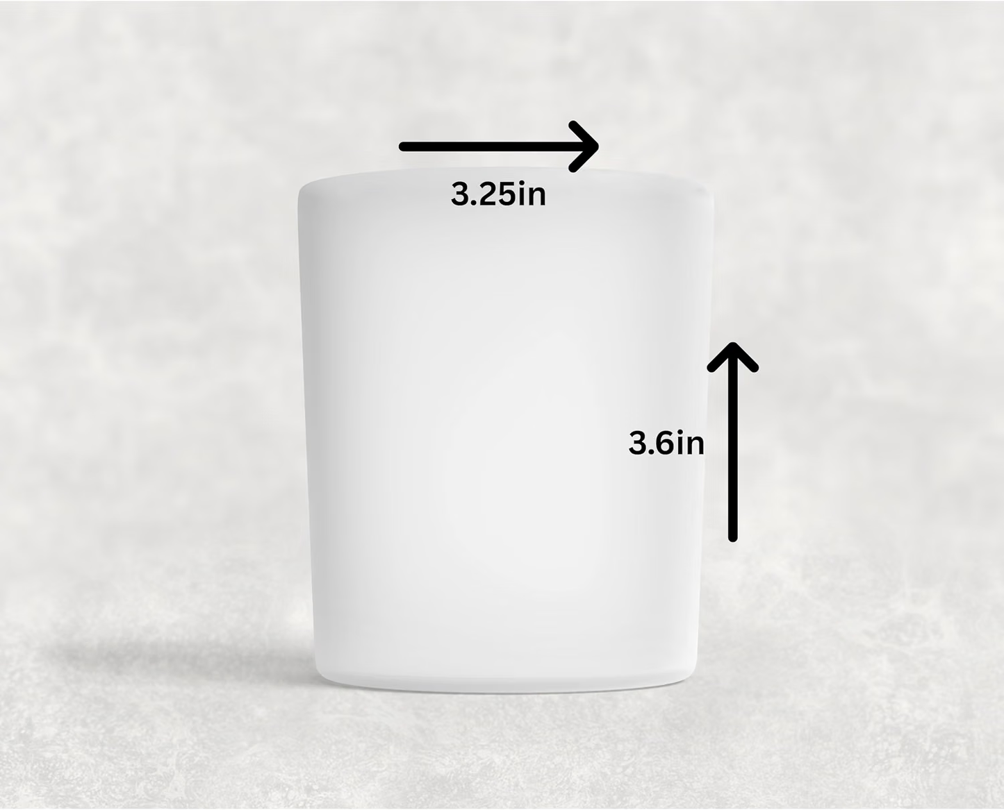 Personalised Frosted Glass Tumbler - Baileys Design